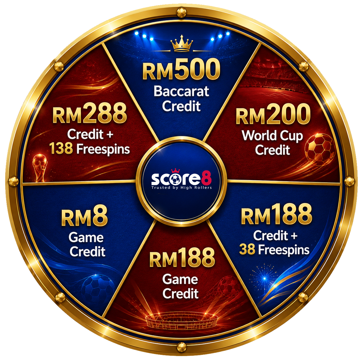 World Cup reward wheel